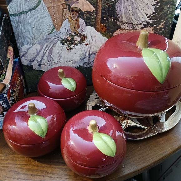 🍎RARE VINTAGE Apple  Fresh Temp-tations  Ovenware Serving Ware🍎Gift it. 🎁 - Picture 15 of 16